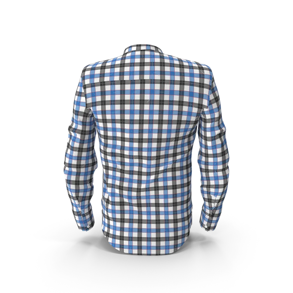 Blue & Black Check Shirt, image 3