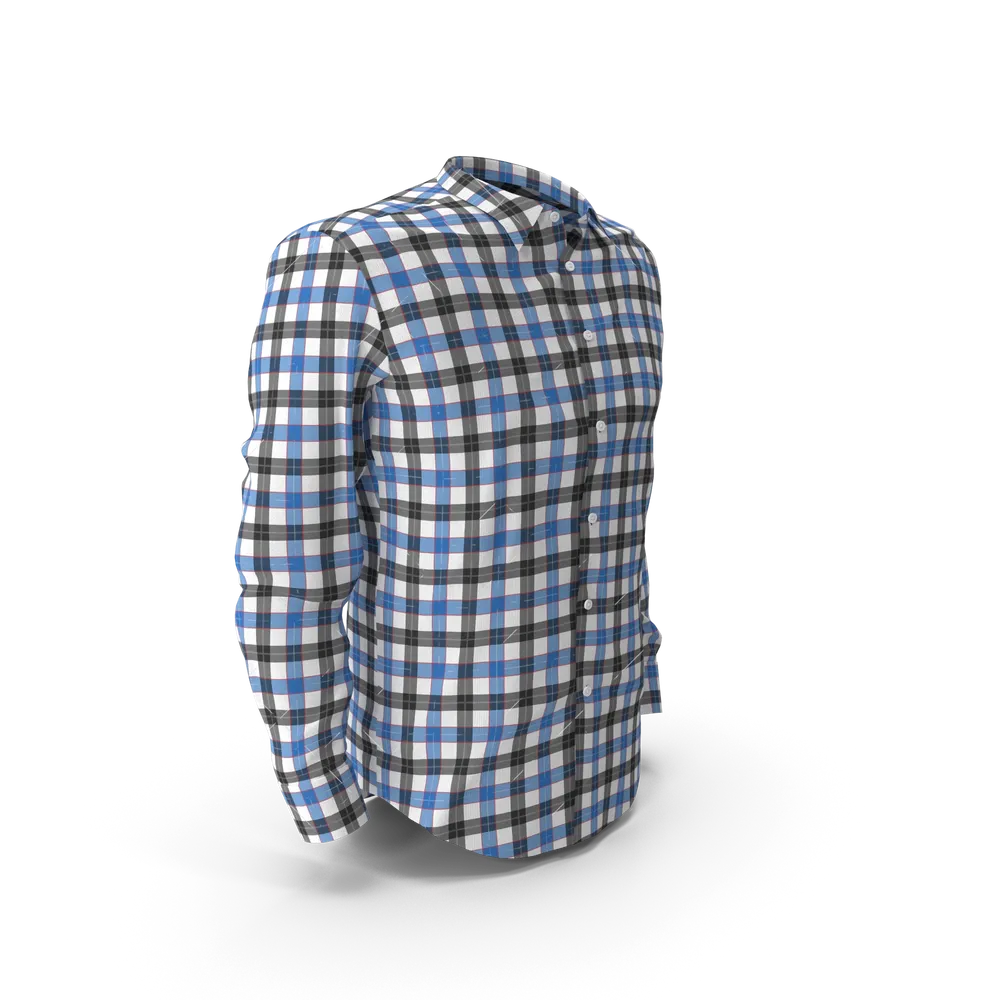 Blue & Black Check Shirt, image 4