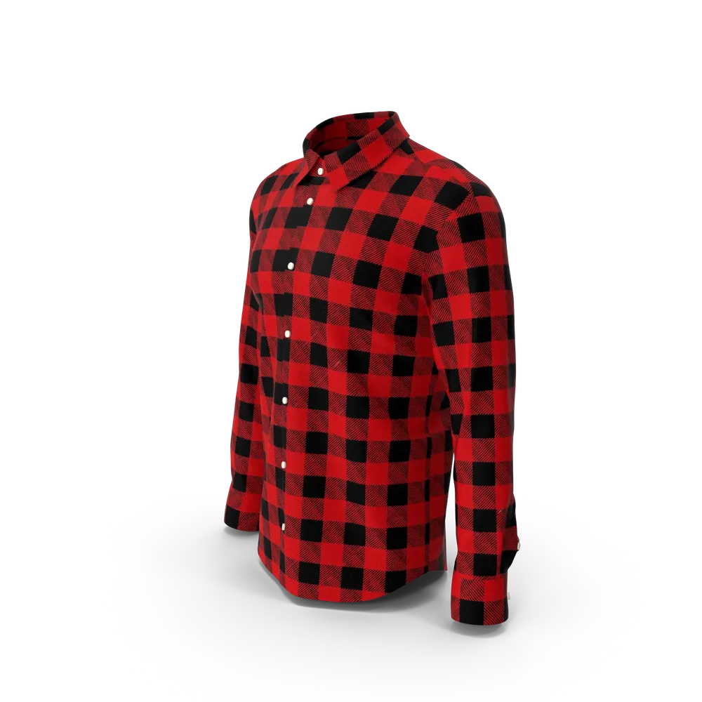 Man Plaid Shirt, image 2
