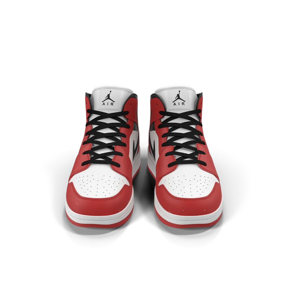 Nike Air Jordan 1 Red And Black