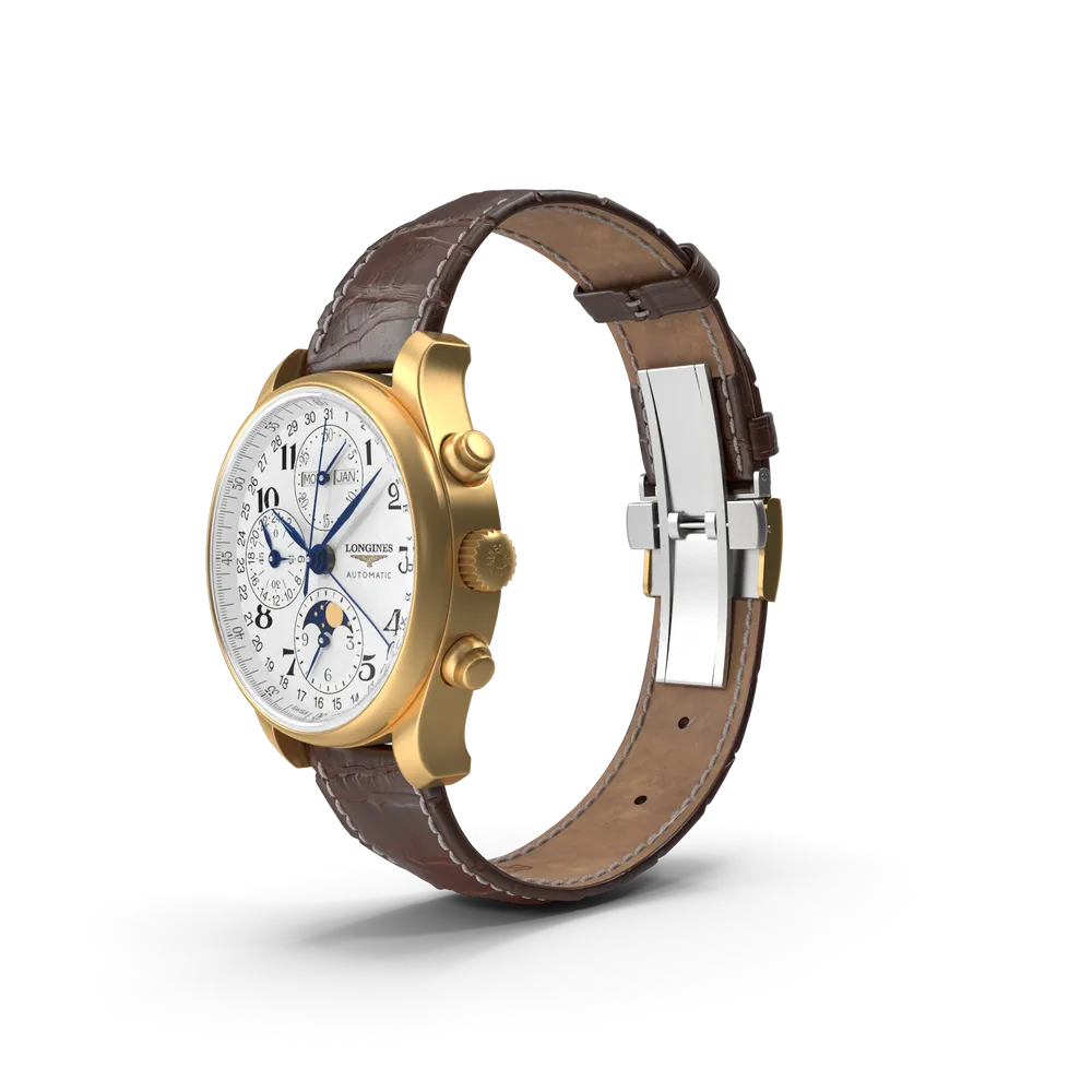 Brown Leather Belt Watch, image 2