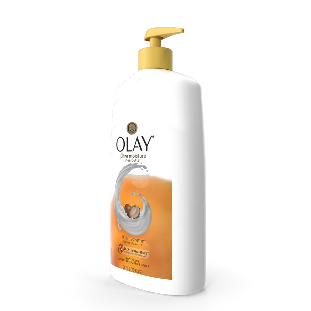 Olay Ultra Moisture Shea Butter Body Wash, image 2