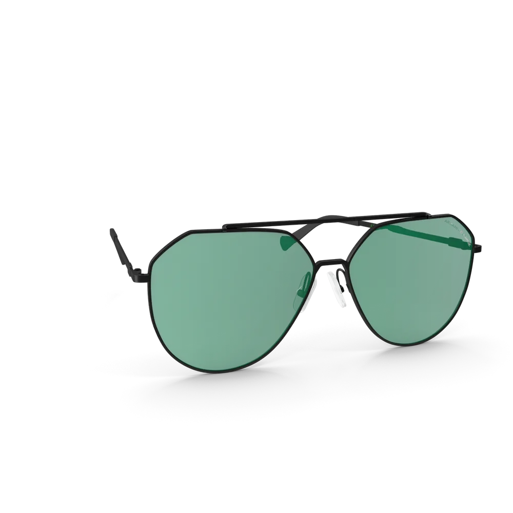 Green and Black Glasses, image 3