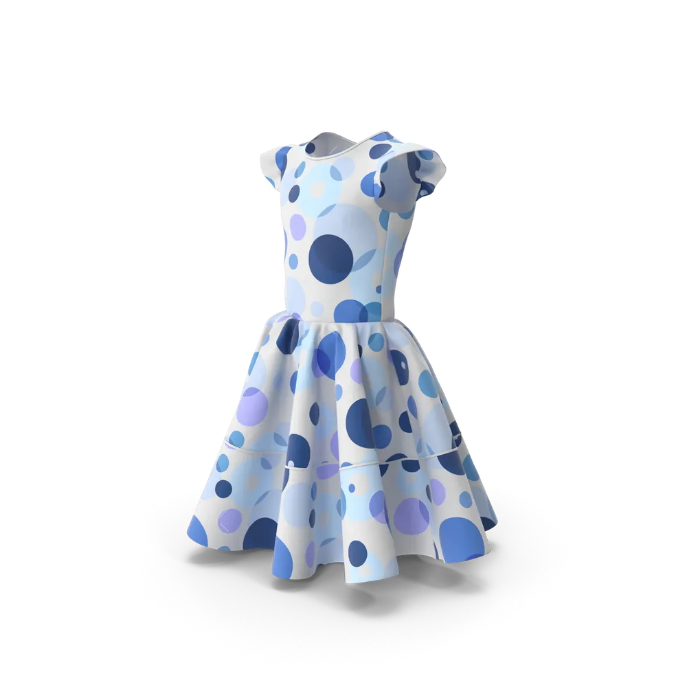 Blue Frock, image 2