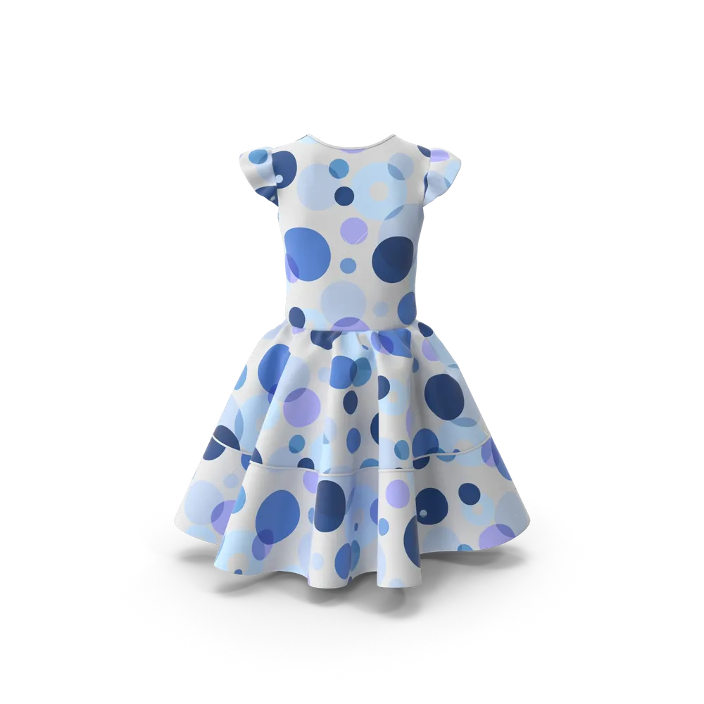 Blue Frock, image 3