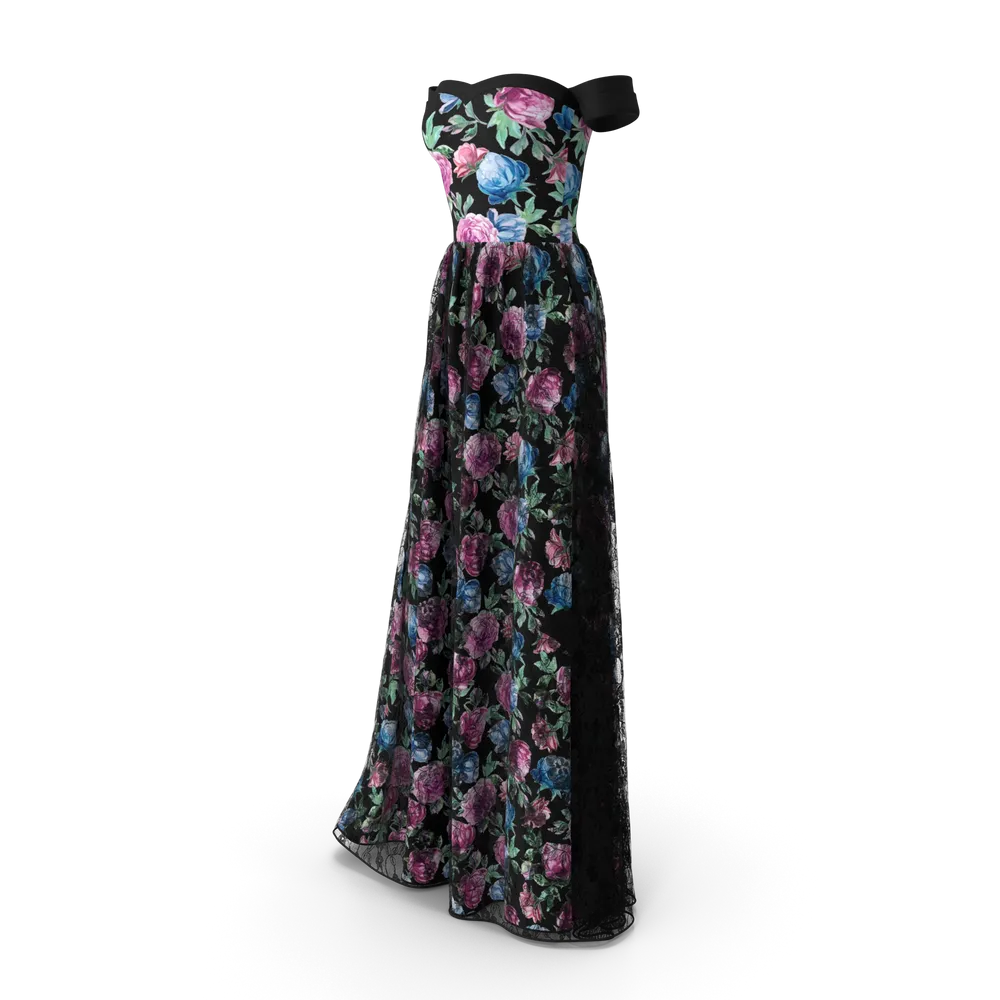 Black Women's Gown, image 2